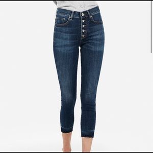 Express Stretch Cropped Legging High Rise Jeans